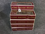 Group of 9 K-Line Classic/Map Series Cars-NIB