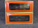 Lot of 2 Lionel Lines O-Gauge Flat Cars  w/ Lumber