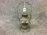 Union Pacific RR Lantern w/ Short Clear Globe