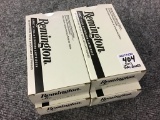 Lot of 4 Boxes of Remington UMC 40 S&W