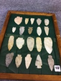 Collection of Approx. 20 Various Arrowheads