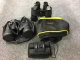 Lot of 3 Pair of Binoculars Including Tasco