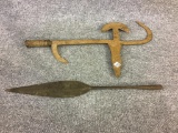 Lot of 2 Including Unknown Antique Weapon