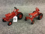 Lot of 2 Cub Toy Tractors Including