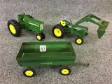 Lot of 3 John Deere Farm Machinery