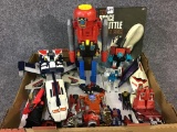 Group of Transformer Toys
