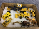 Lot of 7 Various John Deere Toys Including