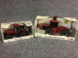 Lot of 2 Case International 1/32nd Scale Tractors