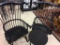Lot of 3 Including 2 Lg. Windsor Chairs (4 Ft.