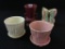 Lot of 4 Mostly McCoy Vases & Planter Pots