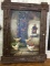 Very Lg. Framed Barnboard Signed Painting