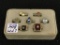 Lot of 7 Costume Jewelry Rings Including 2-Mens