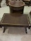 Lot of 2 Tables Including Hekman Round One