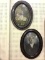 Lot of 2 Oval Victorian Framed