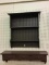 Lot of 2 Wall Hanging Painted Shelves