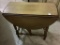 Small Wood Drop Leaf Table