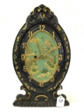 Vintage Keywind Oriental Design Clock