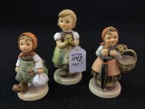 Lot of 3 Goebel West Germany Hummel Figurines