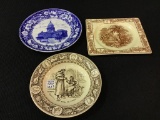 Lot of 3 Various Ironstone Pieces Including