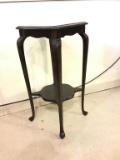 Square Wood Plant Stand (30 Inches Tall X