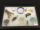 Collection of Ladies Gold/Silver & Copper Jewelry
