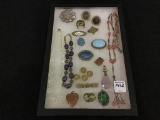 Collection of Ladies Vintage Costume Jewelry