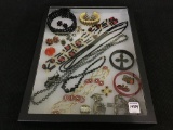 Collection of Ladies Costume Jewelry-Mostly Red