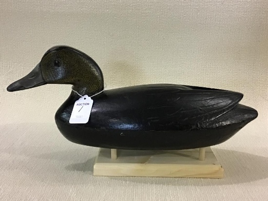 Delaware River Black Duck Decoy (537)