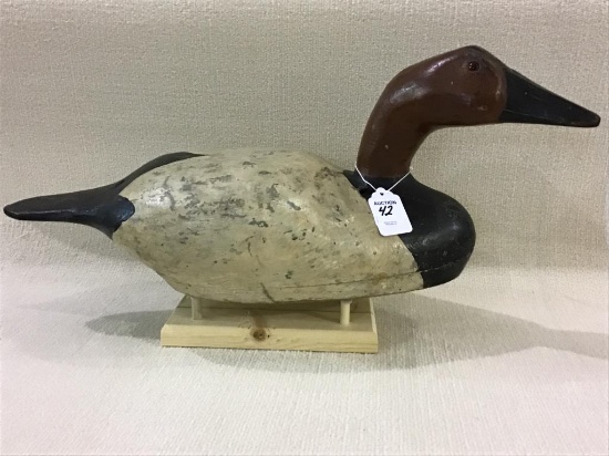 Gus Moak Canvas Back Decoy (439)