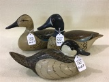 Lot of 3 Various Charlie Moore Decoys