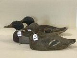 Lot of 3 Decoys Including 2-Wood Victor