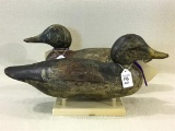 Pair of Mason Mallard Decoys- Hen & Drake