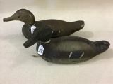 Pair of Tuveson Mallard Decoys Including