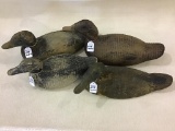 Lot of 4 Various Victor Duck Decoys