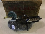 Flap-o-Matic Duck Decoy w/ Moveable Wings