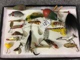 Group of Sm. Fishing Lures-Mostly Spoons,