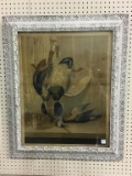 Antique Framed Duck Print-Joseph Hoover-Circa 1905