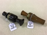Lot of 2 Duck Calls by Mike McLemore
