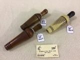 Lot of 3 Duck Calls by Fay Holt-TN