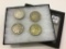Lot of 4-1921 Morgan Silver Dollars