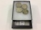 Lot of 4-1921 Morgan Silver Dollars
