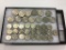 Lot of 38 Coins Including 13-Eisenhower Dollars