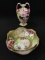 Lot of 2-Floral Painted Nippon Pieces