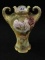 Hand Painted Floral Decorated Vase