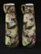 Pair of Matching Hand Painted Nippon Pitchers