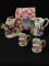 Lot of 4 Fitz & Floyd Santas Including