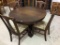 Antique Claw Foot Round 48 Inch Table