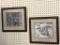 Lot of 2 Framed Wildlife Prints by Bart