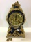 Ornate Antique Keywind Clock (14 Inches Tall)