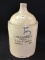 5 Gal Stoneware Jug Front Marked C.Grampp